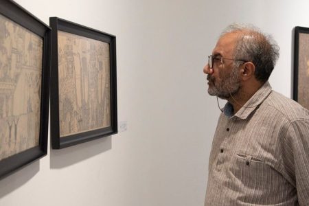 برپایی نمایشگاه نقاشی «خلاء چشمانت باعث شدند»