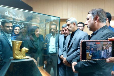 نمایشگاه آثار سیمین و زرين از هخامنشی تا ساسانی 