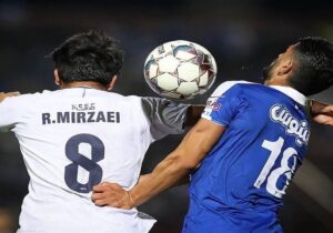 بازی کم هیجان استقلال و ملوان با تساوی به پایان رسید