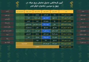 جدول نمایش آثار «فیلم فجر» مشخص شد؛ شاهسواری: سینمای ایران میراث‌دار وفادار فرهنگ و هویت ملی