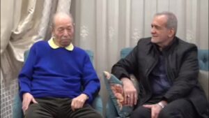 اقدام متفاوت رئیس جمهور /دیدار پزشکیان با نصیریان به مناسبت روز جهانی تئاتر