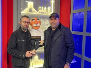 گزارشی از روند تولید برنامه شهر امن با رونمایی از عروسک قدرت