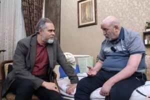 رئیس سازمان سینمایی در خانه جمال شورجه