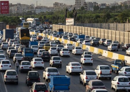 محدودیت‌های عبور و مرور در آزادراه تهران – شمال و محور چالوس تا پایان اردیبهشت