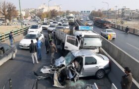 افزایش نگران‌کننده تصادفات فوتی در اردیبهشت ۱۴۰۴ در پایتخت؛ عدم توانایی در کنترل وسیله نقلیه ناشی از تخطی از سرعت مجاز و عدم توجه به جلو، مهم‌ترین عامل سوانح رانندگی