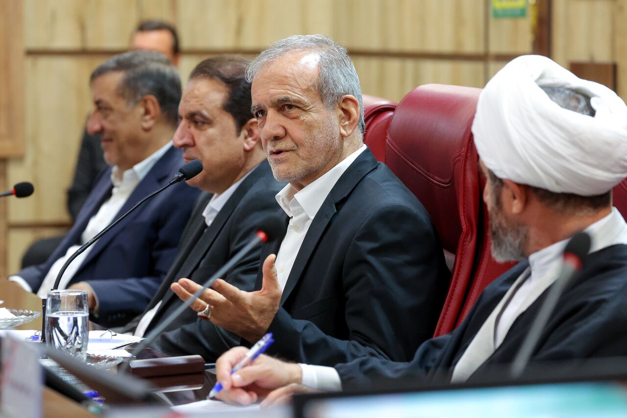 پزشکیان: ایران را نمی‌توان تحریم کرد