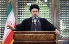 سیدحسن خمینی:یادگار امام: جامعه اسلامی باید مستقل باشد و هیچ قدرتی حق دخالت در سرنوشت ایران را ندارد