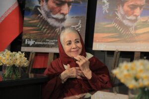 شمسی فضل اللهی از انتخاب فیلم شیر سنگی در پوستر جشنواره فیلم فجر می‌گوید