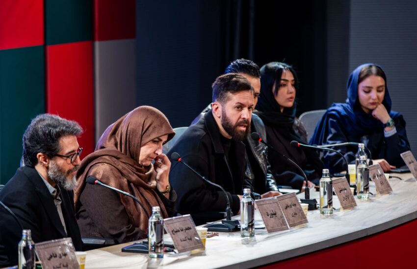 گزارش تصویری  نشست خبری فیلم سینمایی «بیلبورد»