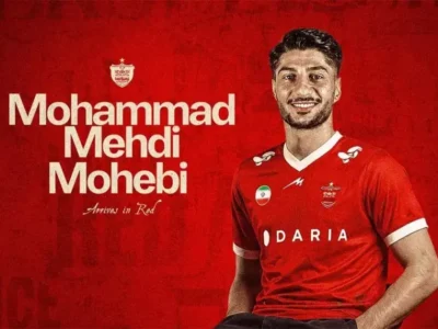 محمدمهدی محبی سه ساله بست/خرید جدید پرسپولیس